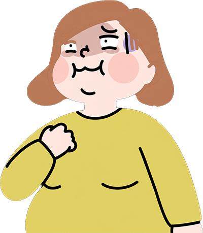 体重が増えたまるみ